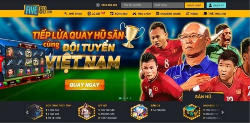 Sân chơi quy tụ nhiều loại game và ưu đãi